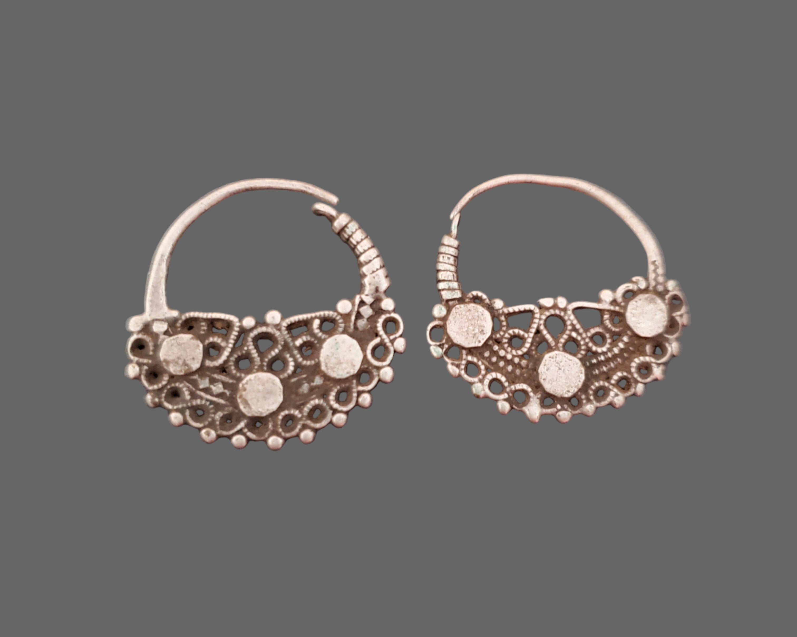 Afghani Hoop Earrings - MEDIUM