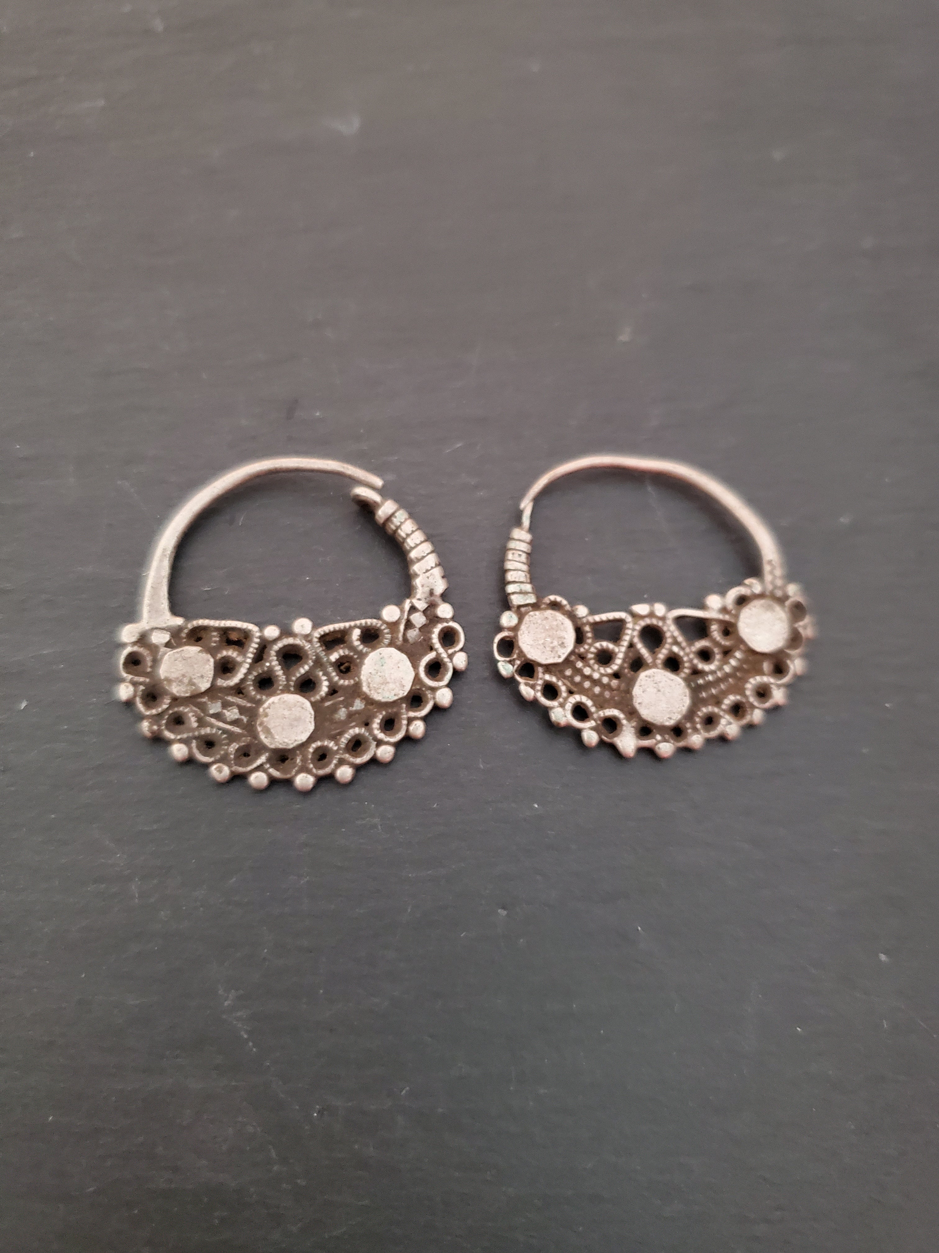 Afghani Hoop Earrings - MEDIUM