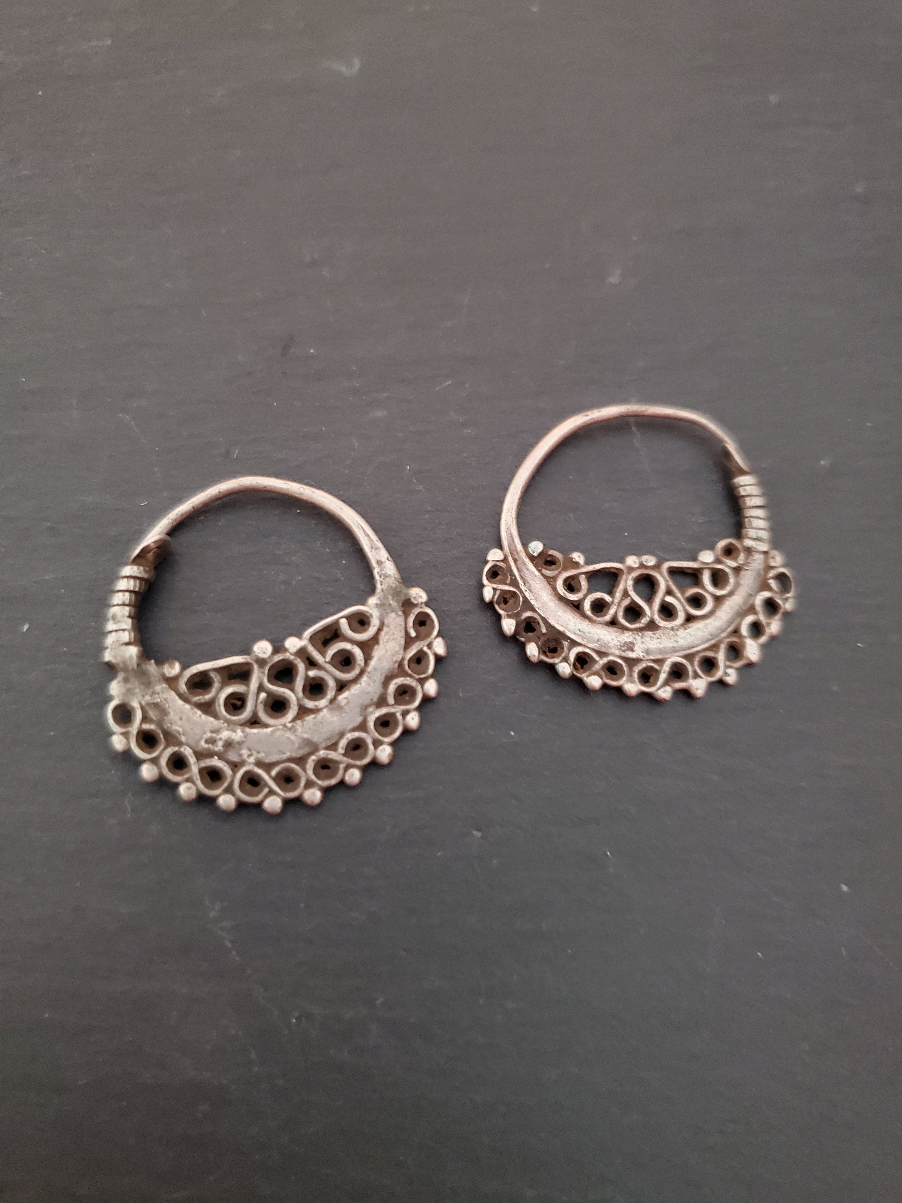 Afghani Hoop Earrings - MEDIUM