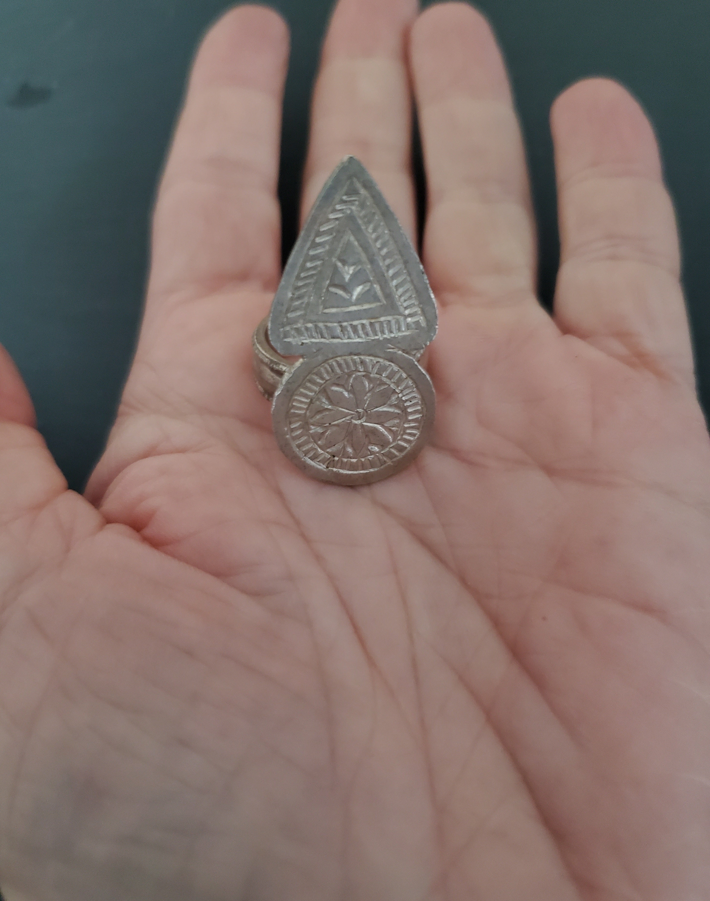 Omani Silver Ring - Size 7