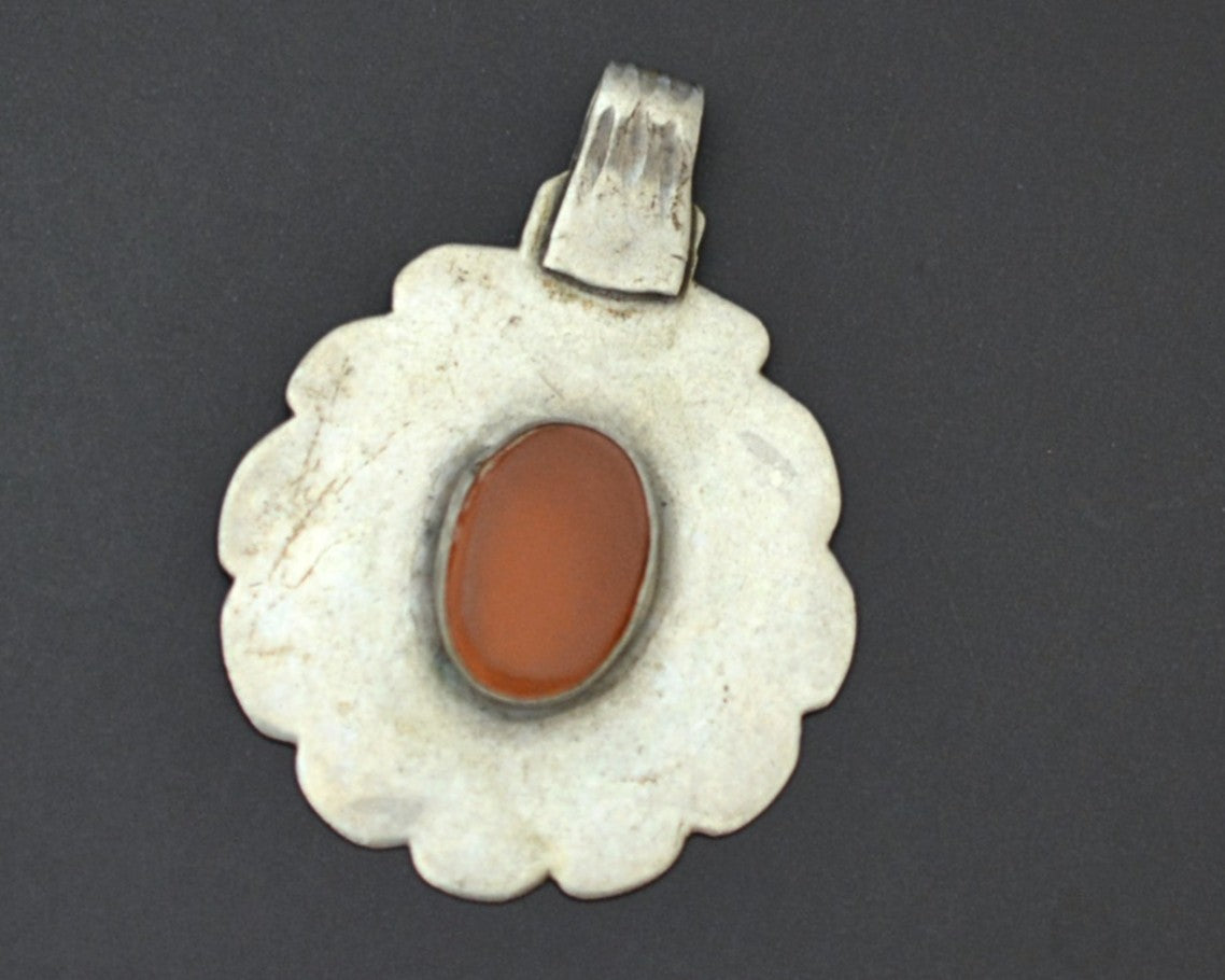 Turkmen Carnelian Pendant