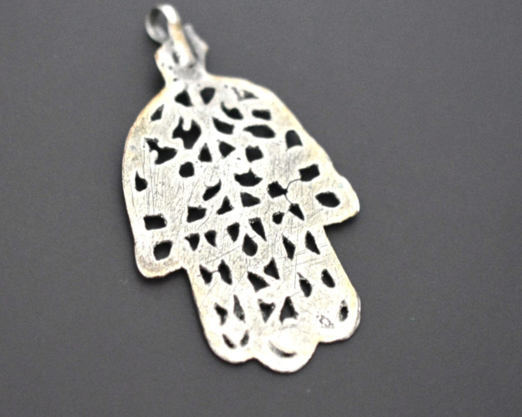 Antique Tunisian Hamsa Pendant