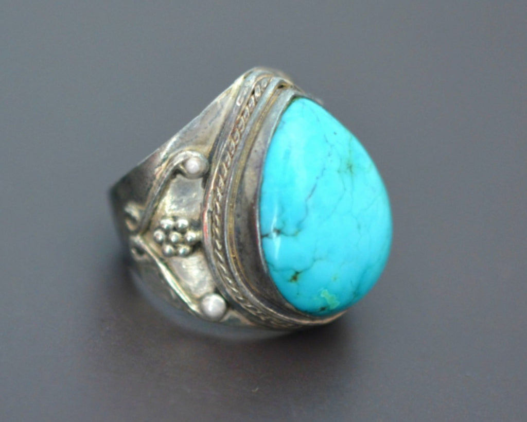 Nepali Turquoise Ring - Size 5