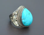 Nepali Turquoise Ring - Size 5
