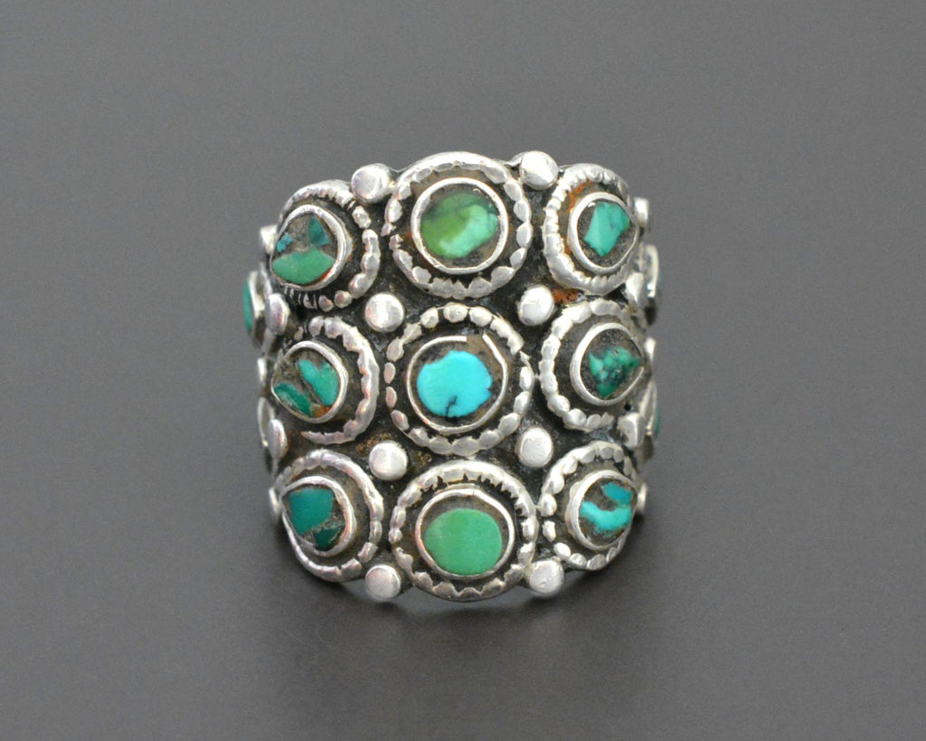 Reserved for B. - Ladakh Turquoise Ring - Size 8.5