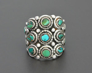 Reserved for B. - Ladakh Turquoise Ring - Size 8.5