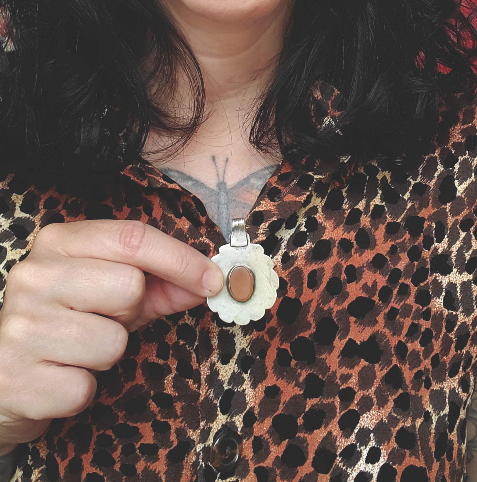 Turkmen Carnelian Pendant