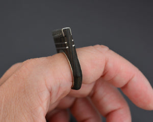 Tuareg Tisek Silver Ring - Size 6.75