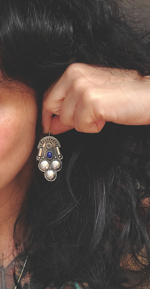 Lapis Lazuli Earrings from Nepal