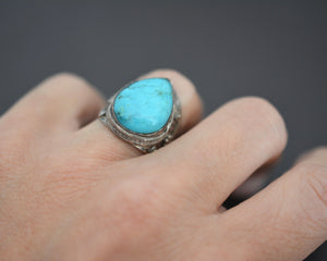Nepali Turquoise Ring - Size 5