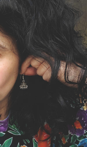 Small Rajasthani Jhumka Dangle Earrings