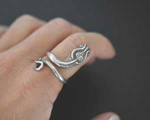 Mexican Snake Ring - Size 8 (Adjustable)