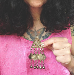 Nubian Gilded Pendant from Egypt