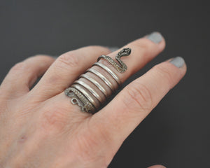 Snake Coil Ring - Size 6 / 6.5