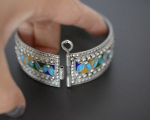 Berber Kabyle Enamel Bracelet
