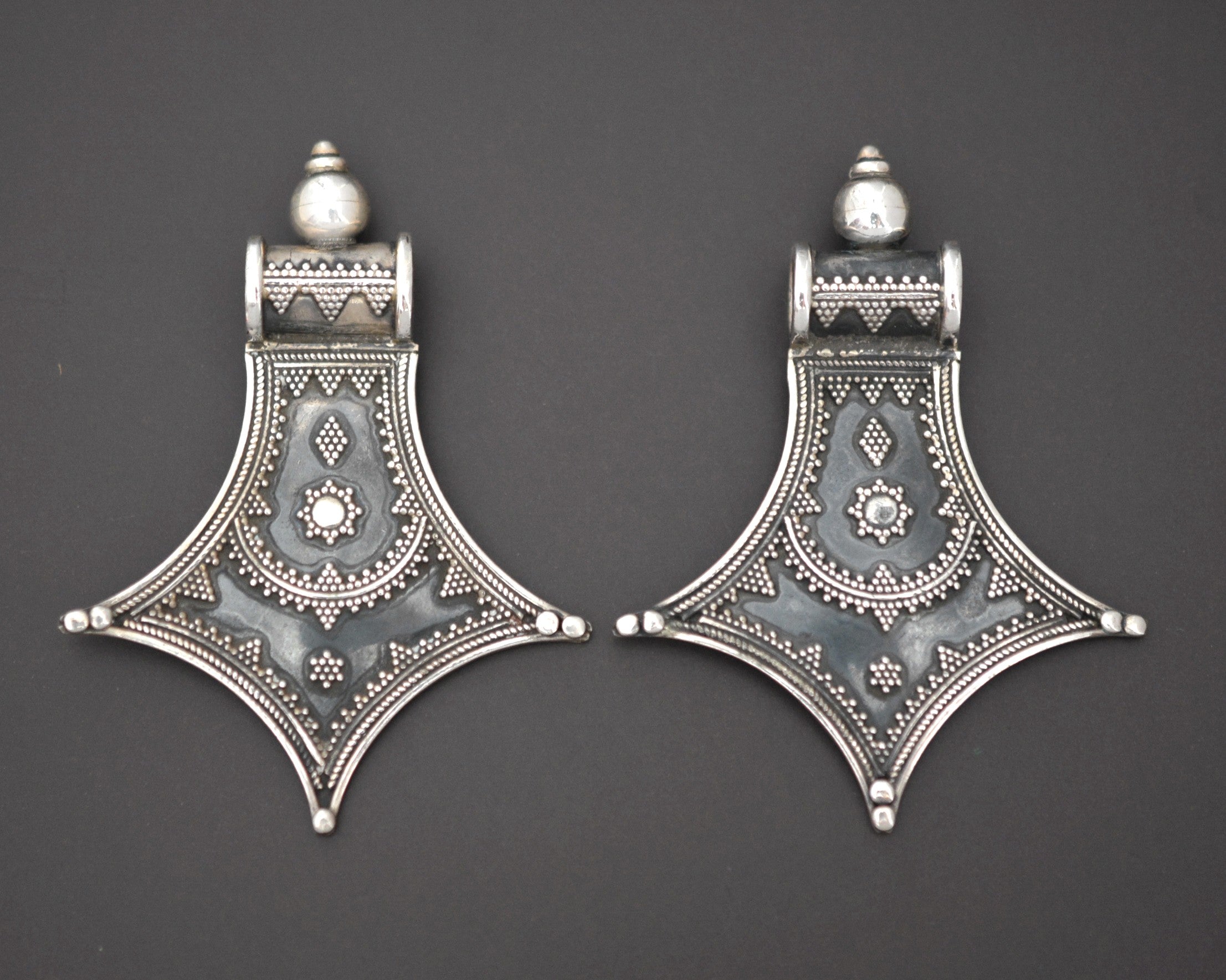 Ethnic Indian Pendant - Set of Two