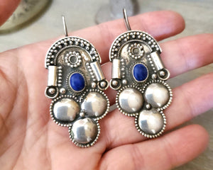 Lapis Lazuli Earrings from Nepal