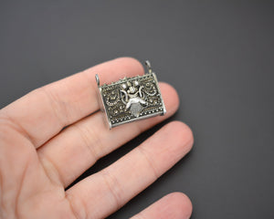Openable Silver Barong Box Pendant from Bali