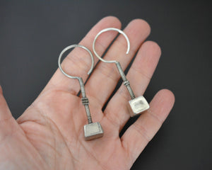 Old Silver Gujarati Earrings