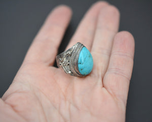 Nepali Turquoise Ring - Size 5
