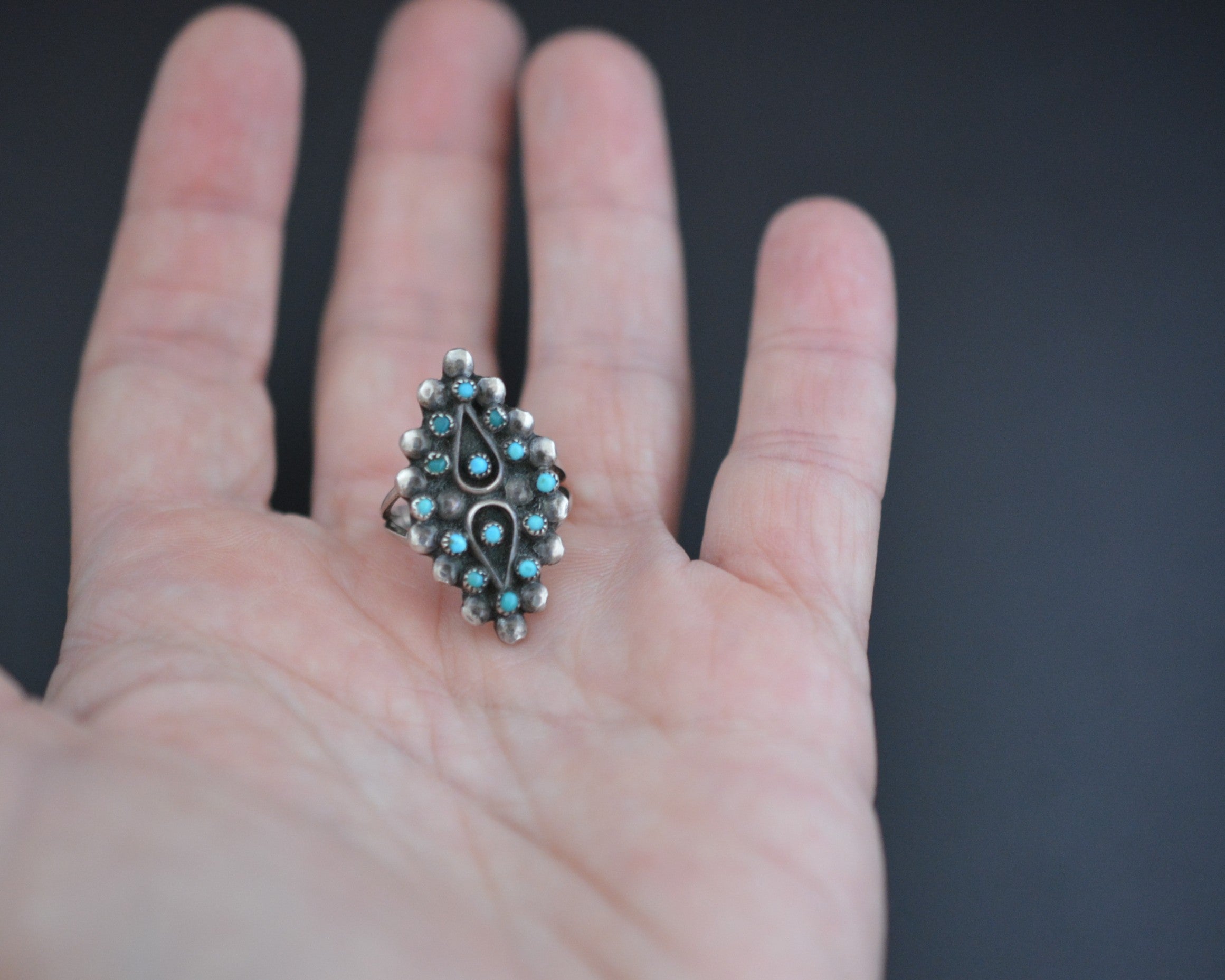 Zuni Petit Point Ring - Size 5