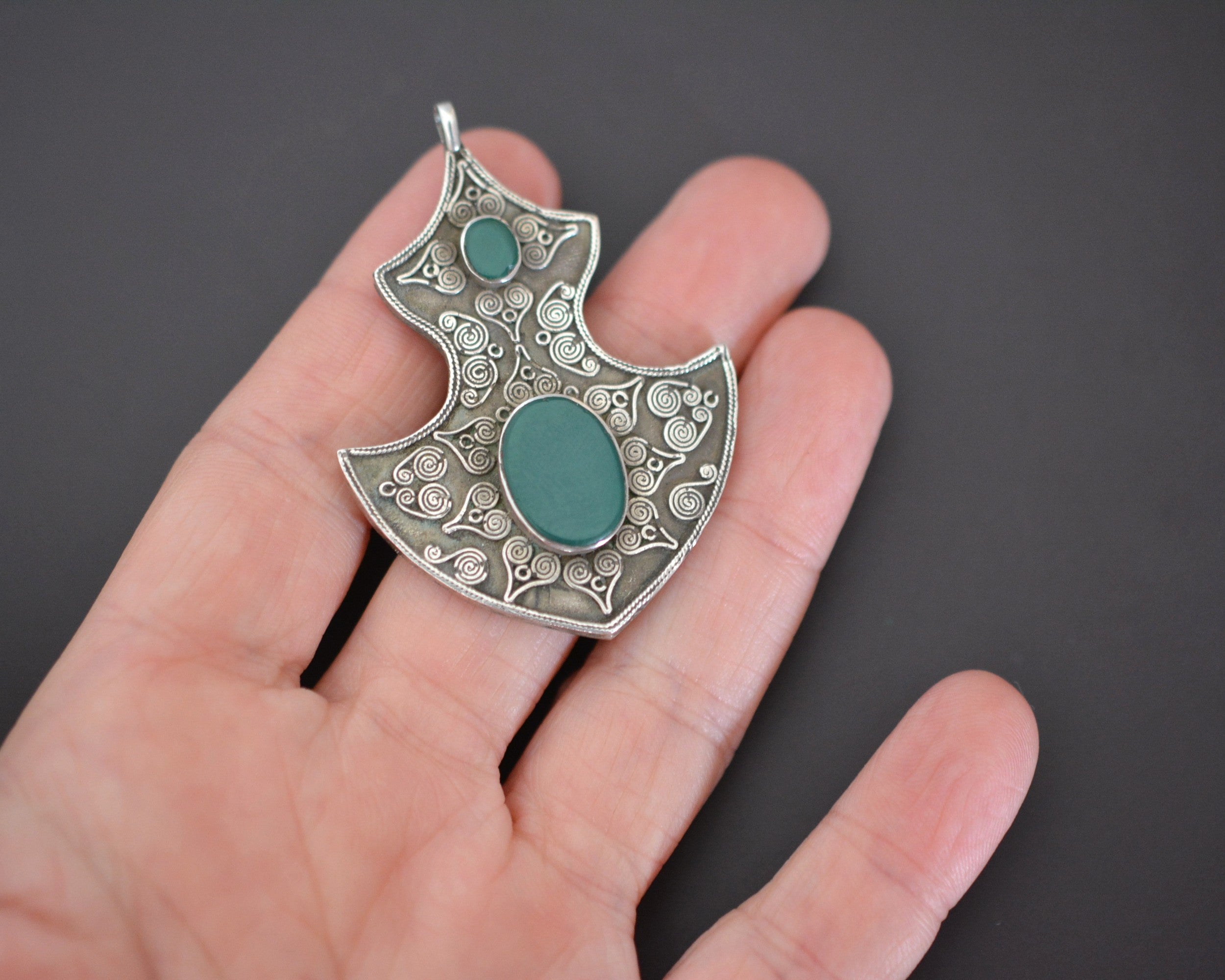 Kazakh Aventurine Pendant
