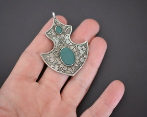 Kazakh Aventurine Pendant