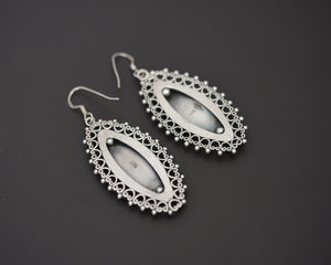 Ethnic Indian Silver Earrings