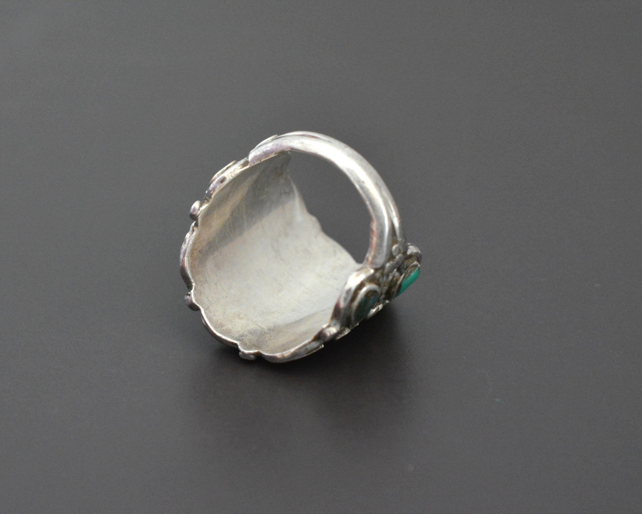Reserved for B. - Ladakh Turquoise Ring - Size 8.5