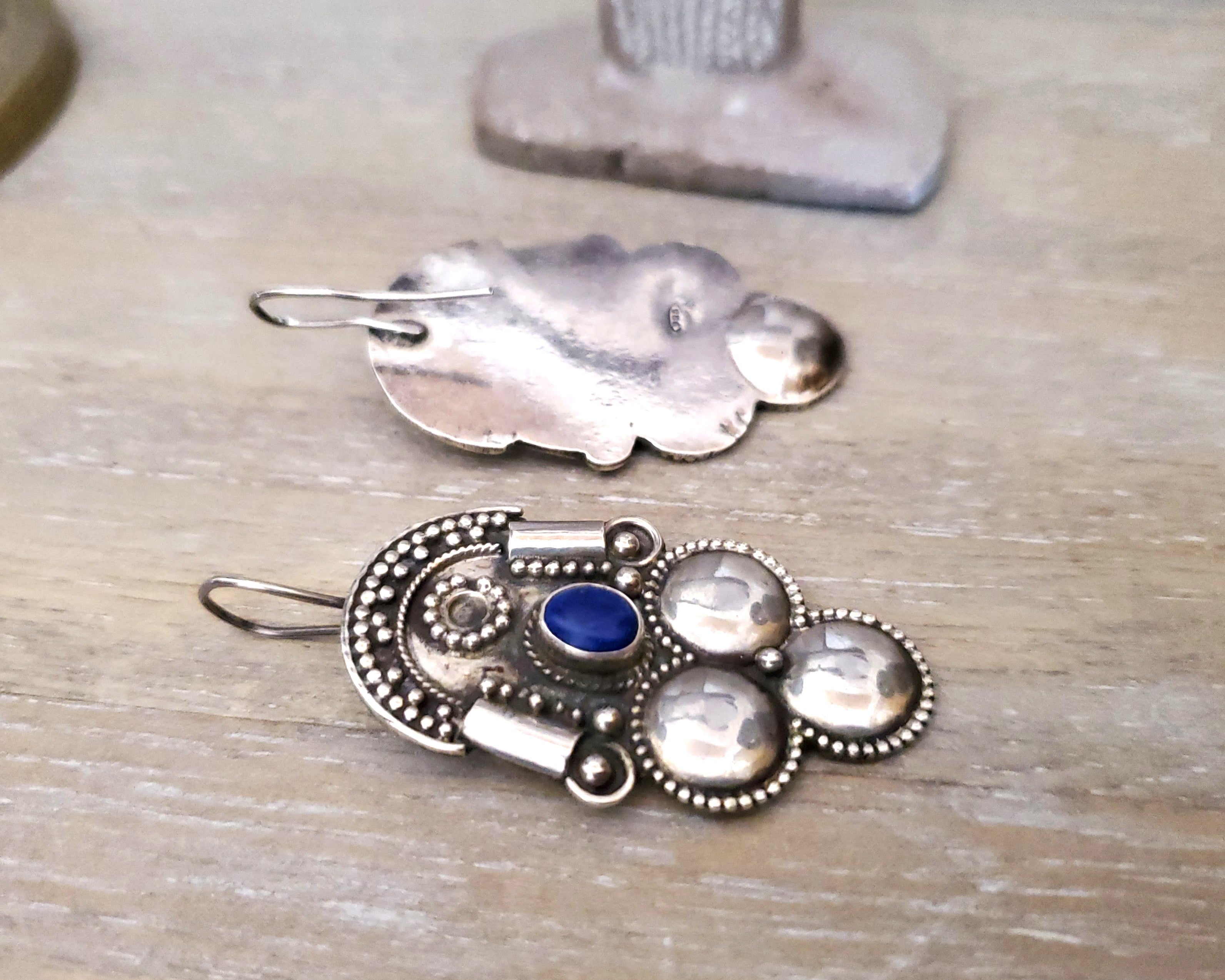 Lapis Lazuli Earrings from Nepal