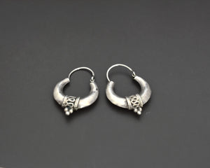 Ethnic Hoop Earrings - SMALL