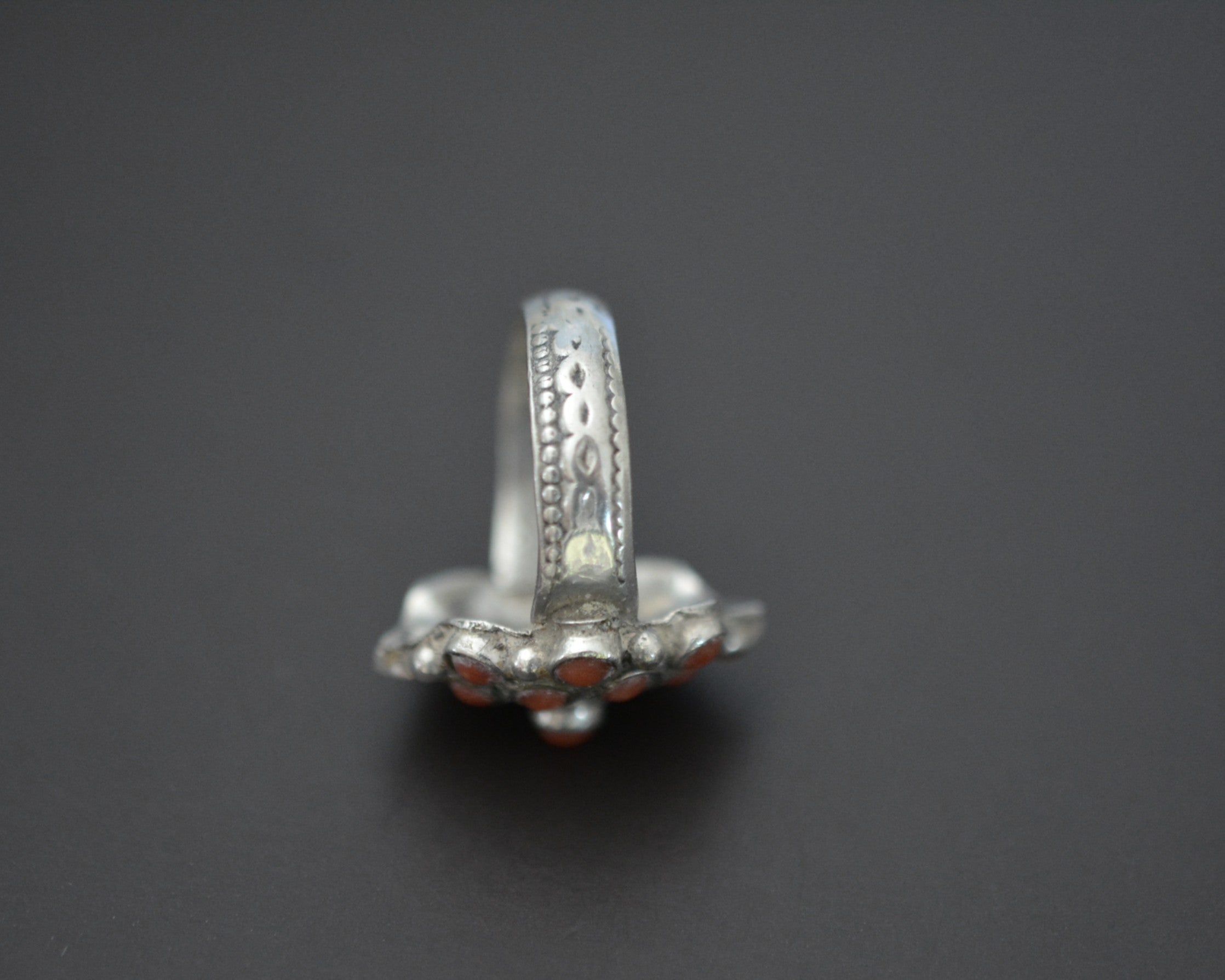 Nepali Coral Ring - Size 6