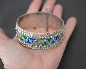Berber Kabyle Enamel Bracelet