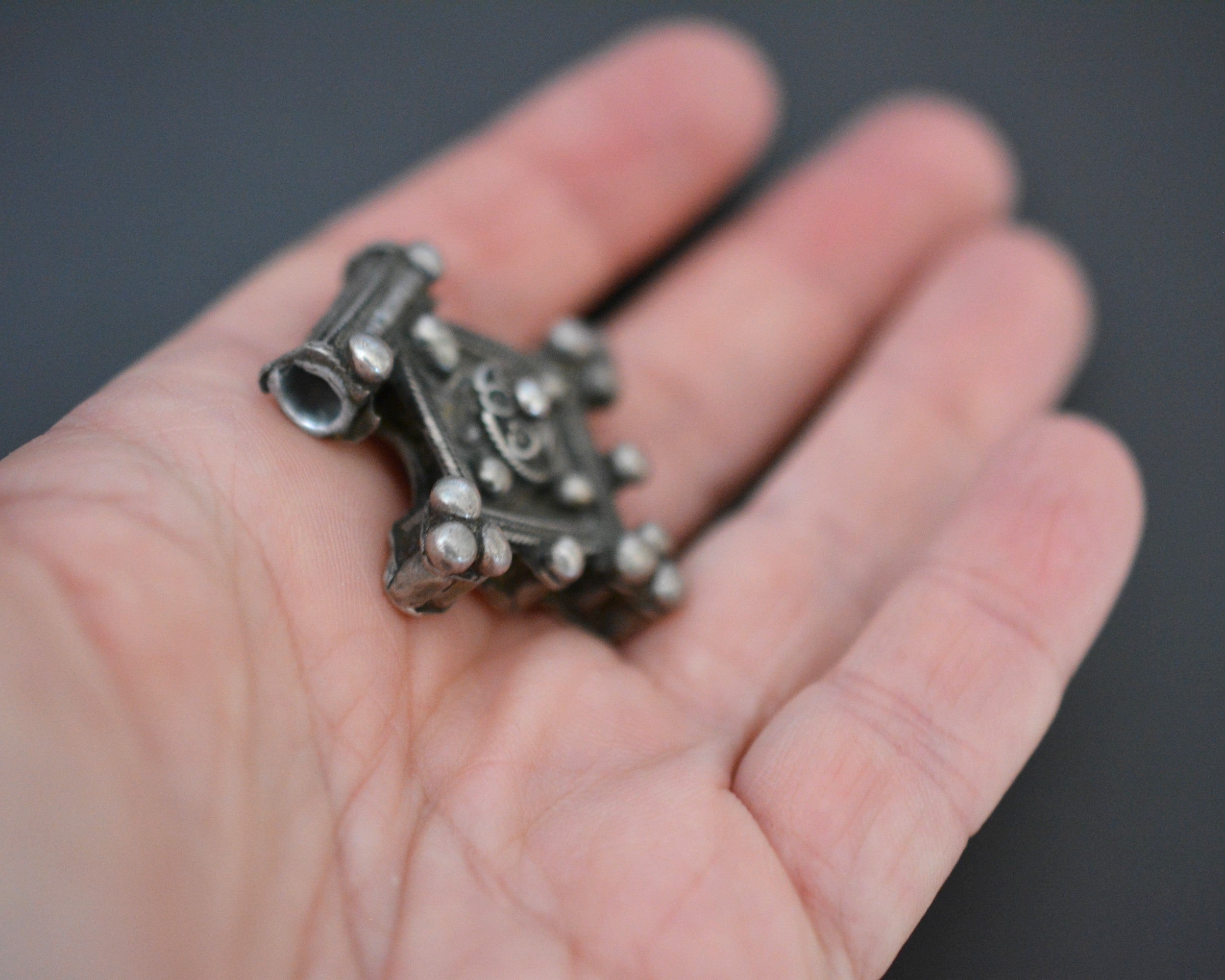 Old Berber Boghdad Cross Pendant