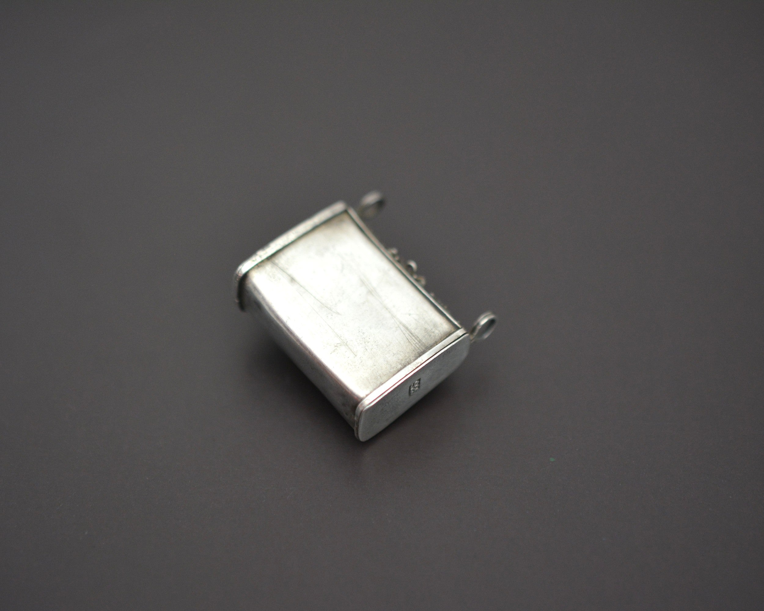 Openable Silver Barong Box Pendant from Bali