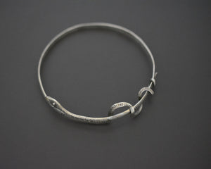 Snake Silver Bracelet or Armlet