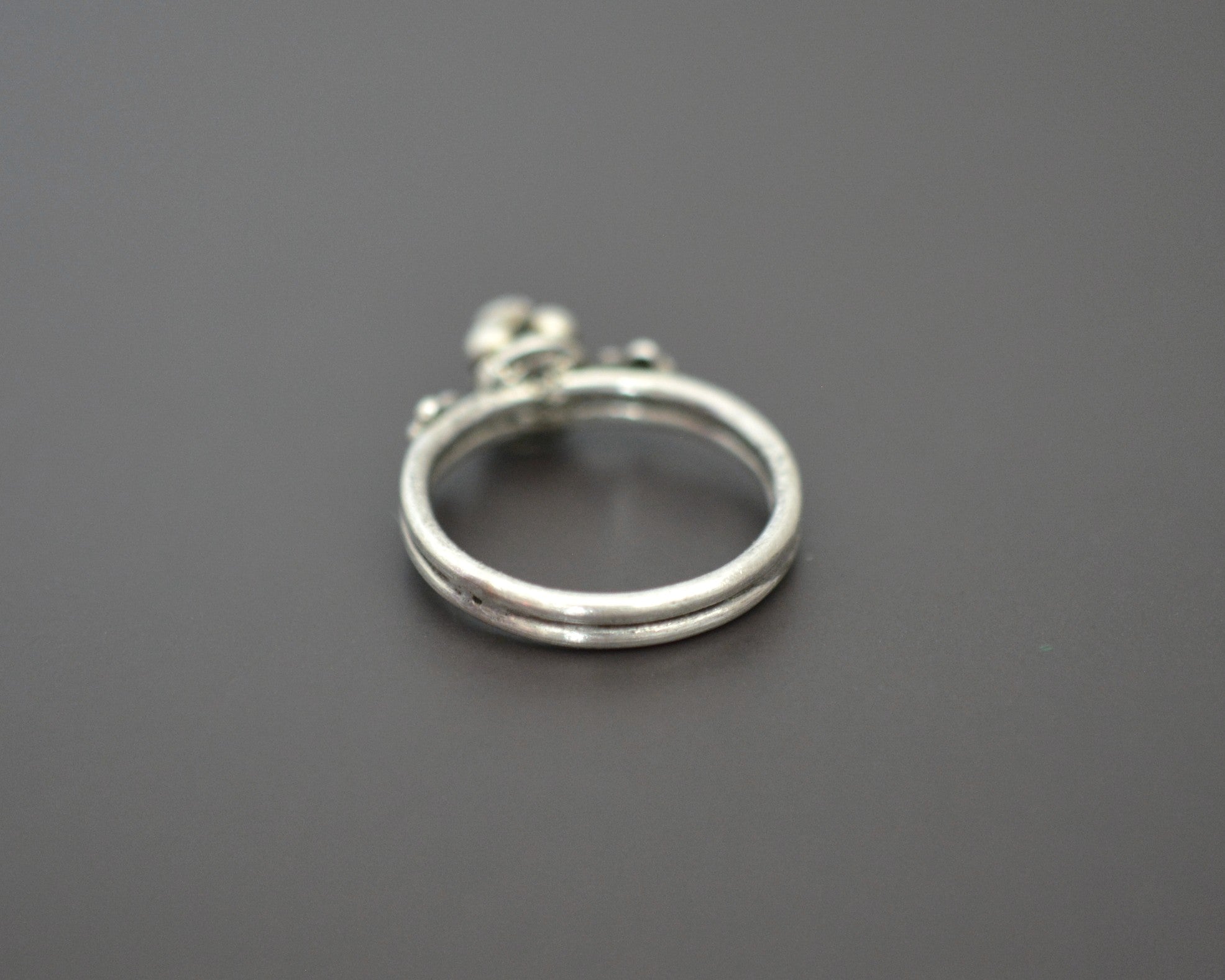 Old Rajasthani Silver Ring - Size 9