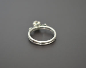 Old Rajasthani Silver Ring - Size 9