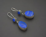 Afghani Lapis Lazuli Dangle Earrings