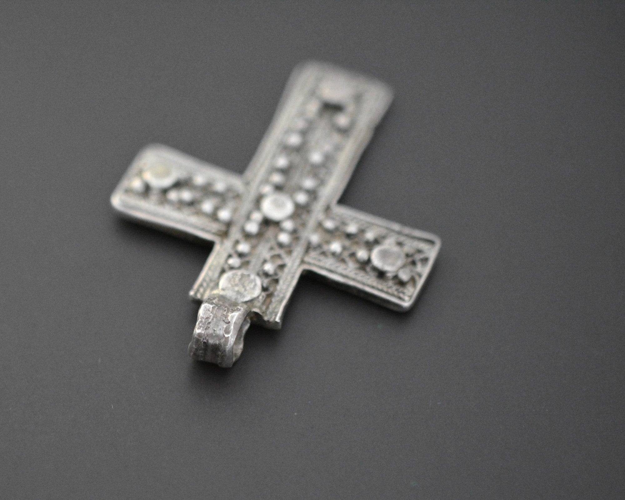 Old Ethiopian Coptic Cross Amulet