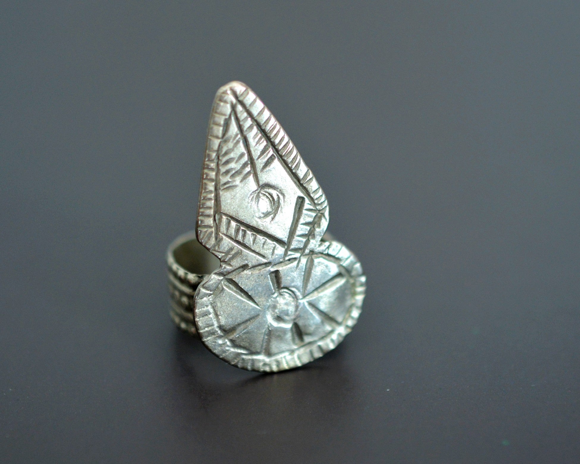 Omani Silver Ring - Size 7.5