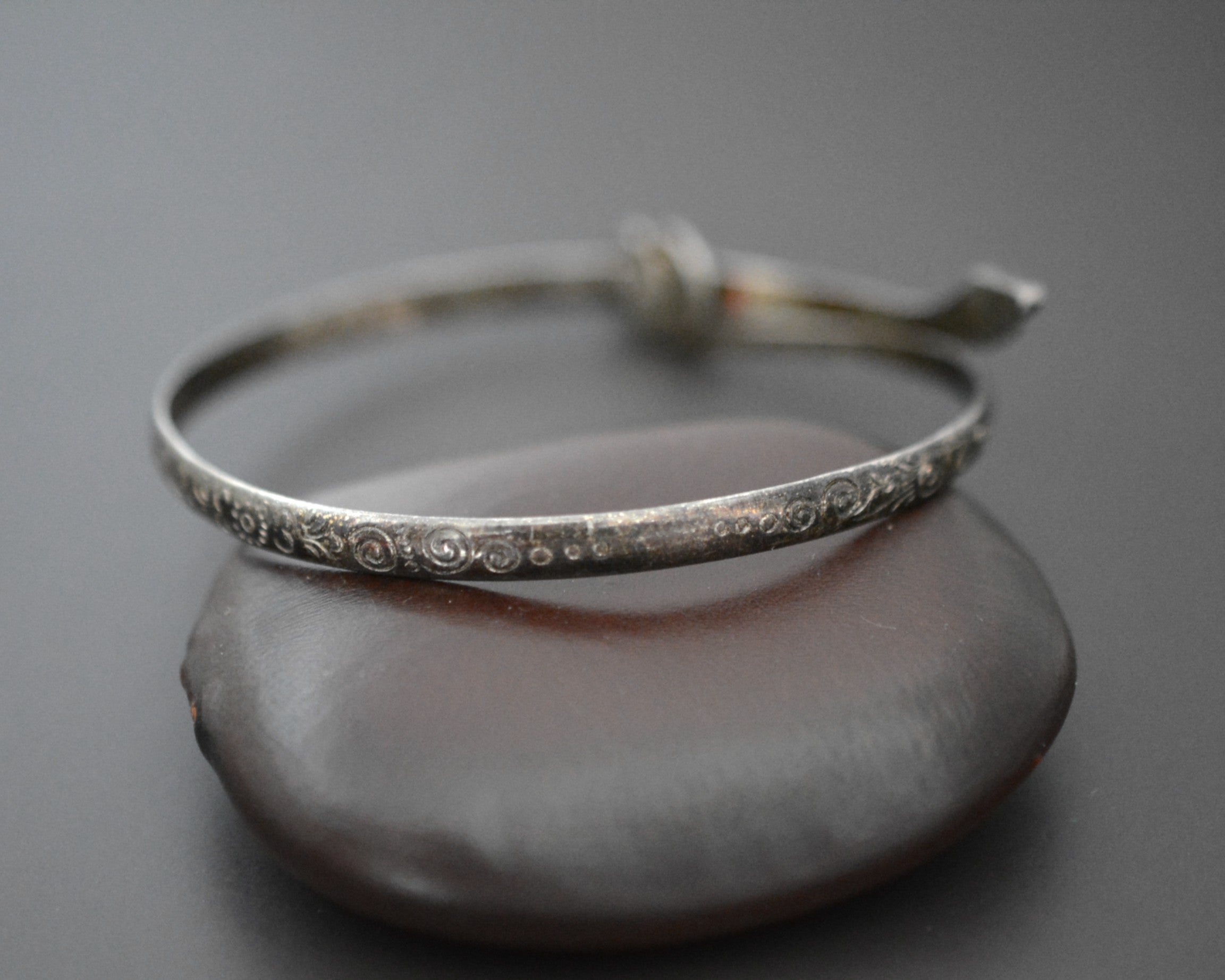 Snake Silver Bracelet or Armlet