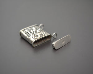Openable Silver Barong Box Pendant from Bali
