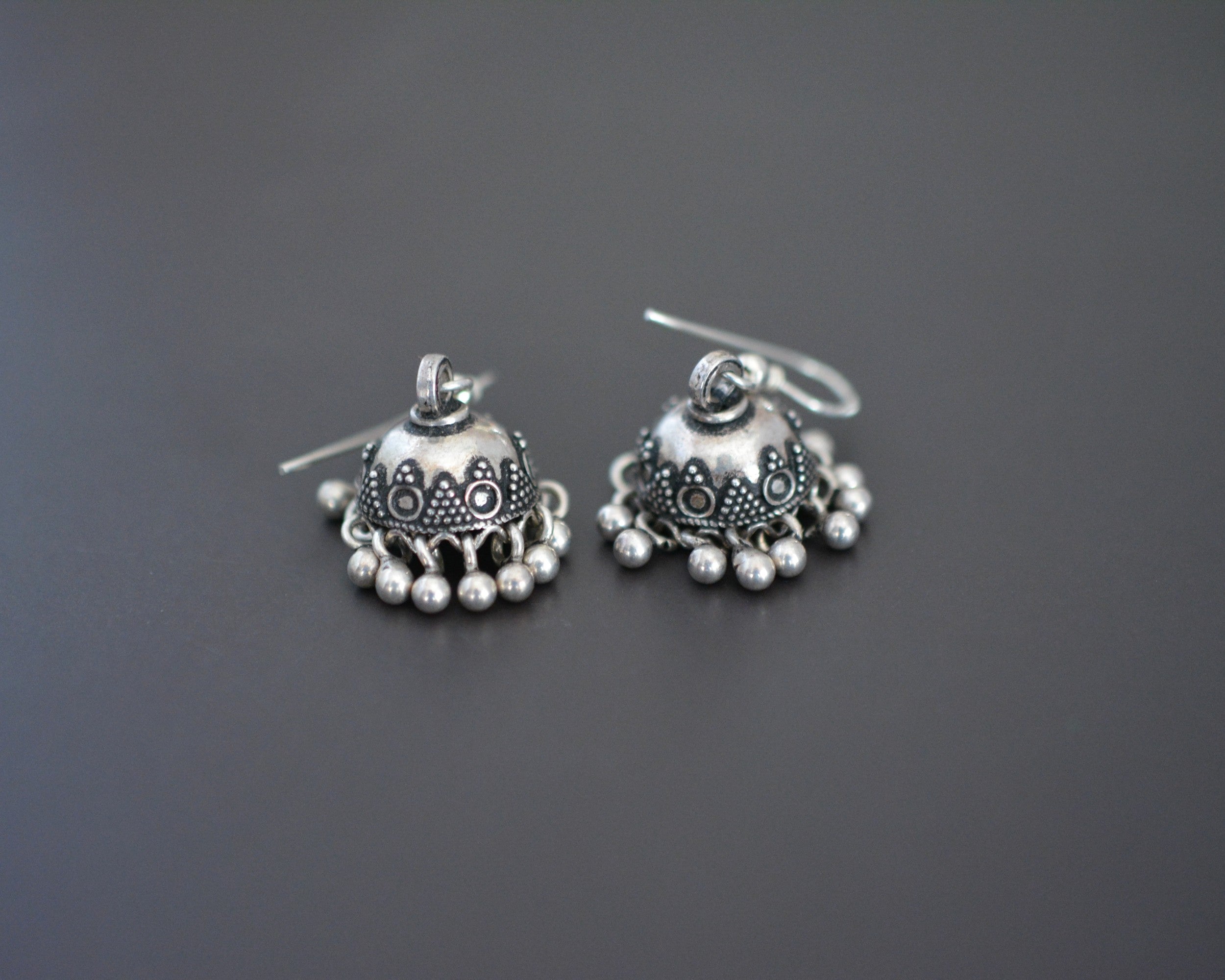 Small Rajasthani Jhumka Dangle Earrings