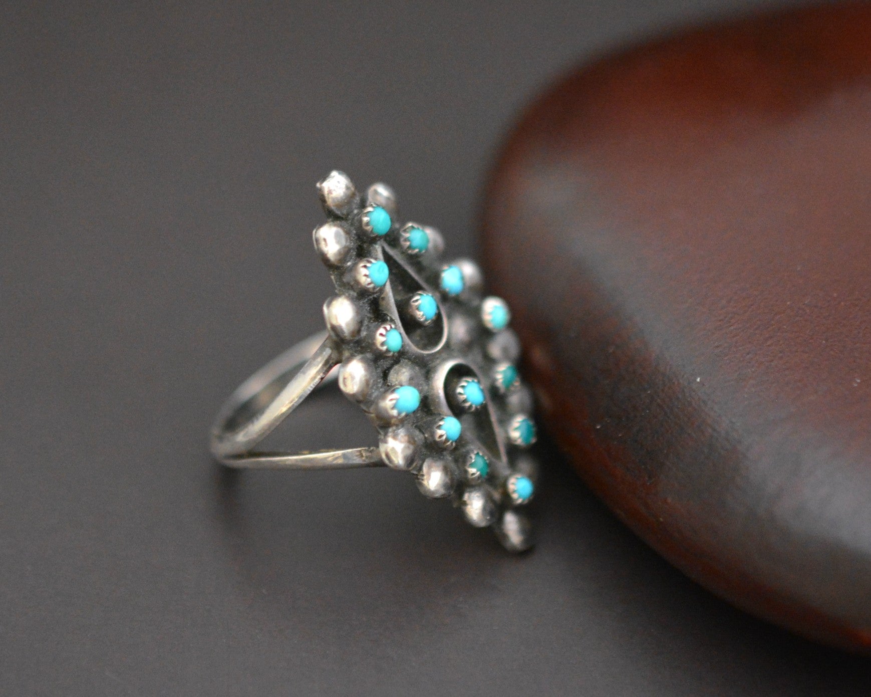 Zuni Petit Point Ring - Size 5