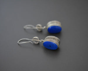 Afghani Lapis Lazuli Dangle Earrings