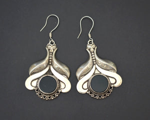 Indian Onyx Dangle Earrings