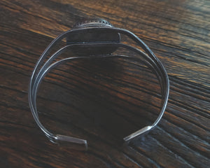 Vintage Lapis Lazuli Cuff Bracelet