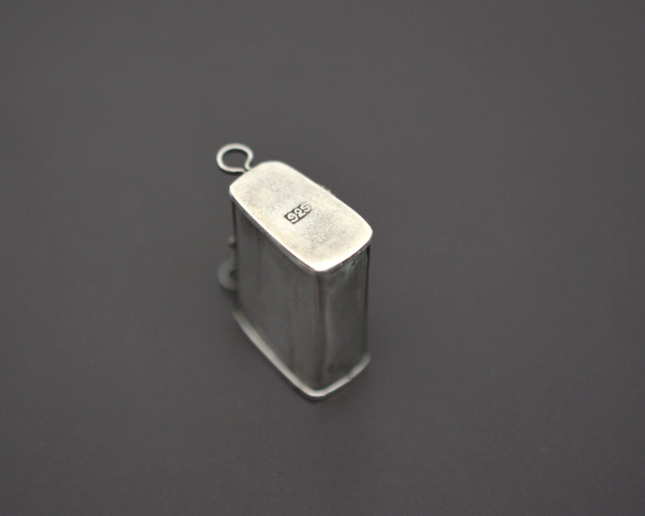 Openable Silver Barong Box Pendant from Bali