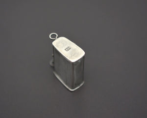 Openable Silver Barong Box Pendant from Bali